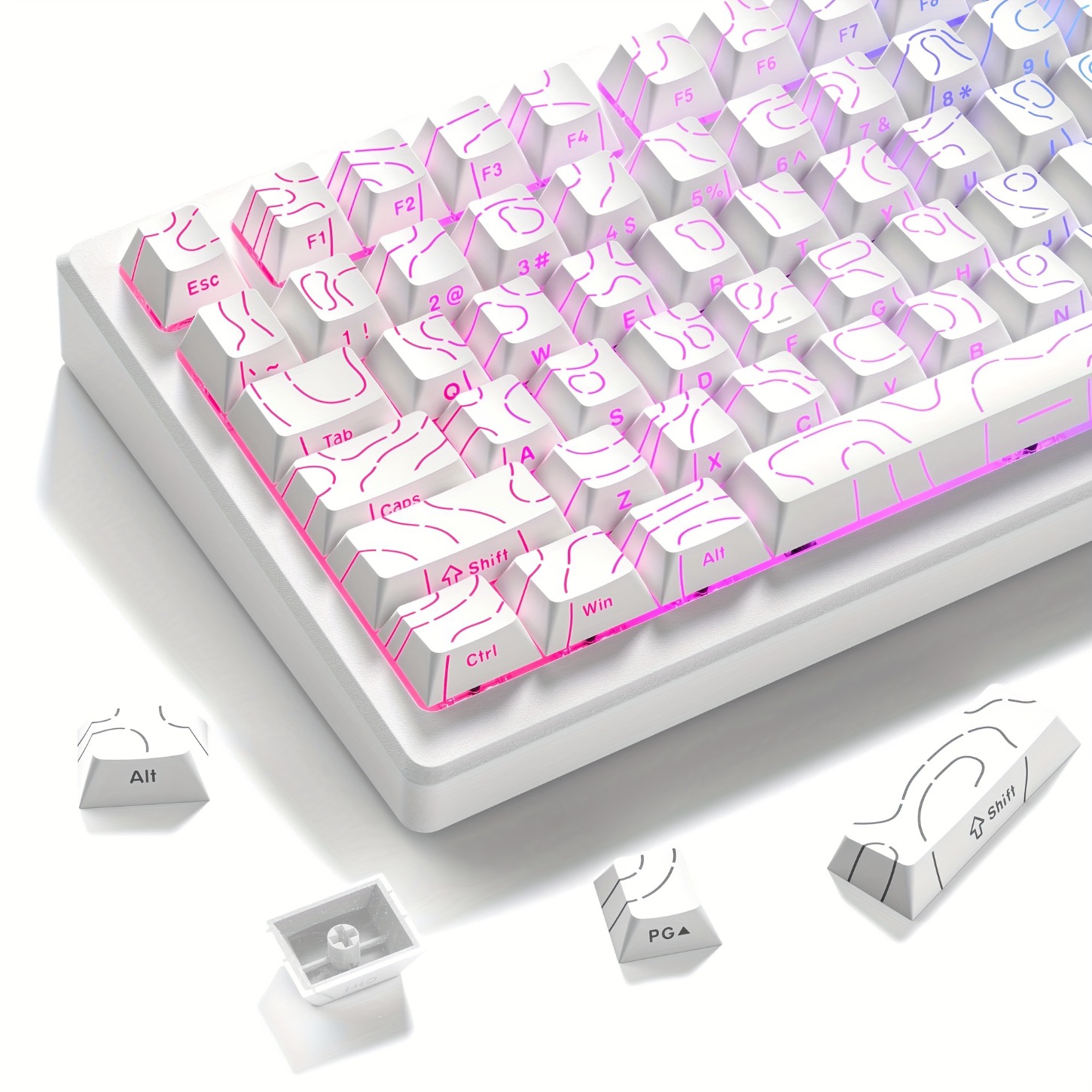 Tippet Line - 2026 Contour Line PBT Keycaps 97