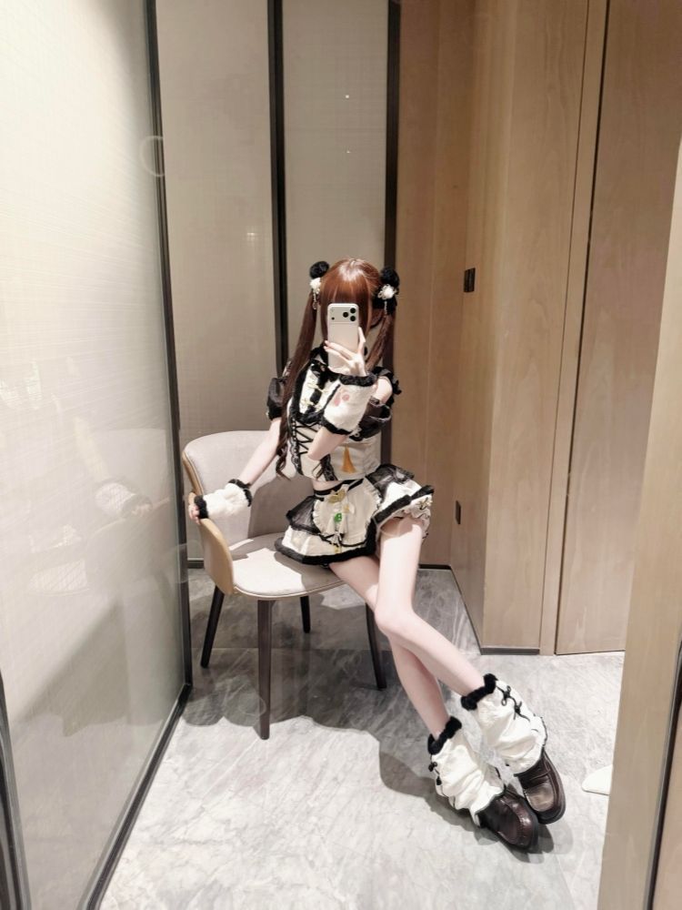 Sweet Kawaii 2 Piece Set Women - Fly Line ulasan dan harga